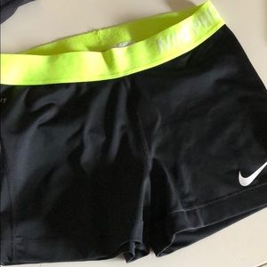 Black Nike Biker Shorts